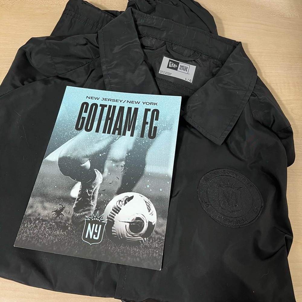 NWSL Women's Soccer - NY/NJ Gotham FC 2023 member jacket - brand new siz…